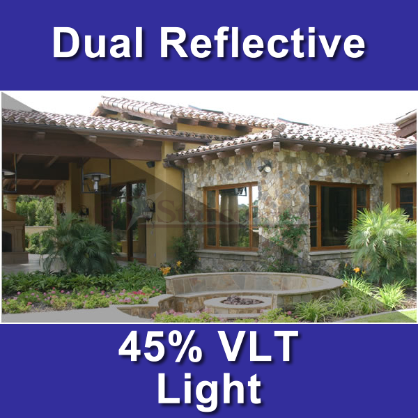 Dual Reflective Window Tinting Film