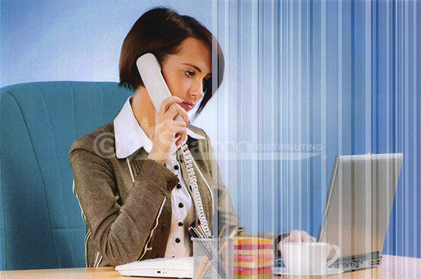 White Varying Stripes