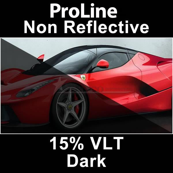 Axis ProLine Non-Reflective 15% VLT Auto Window Film — Starco Distributing