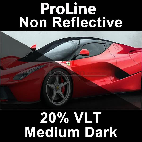 Axis ProLine Non-Reflective 20% VLT Auto Window Film