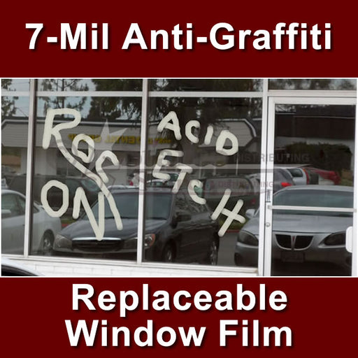 Anti-Graffiti Window Tinting Film