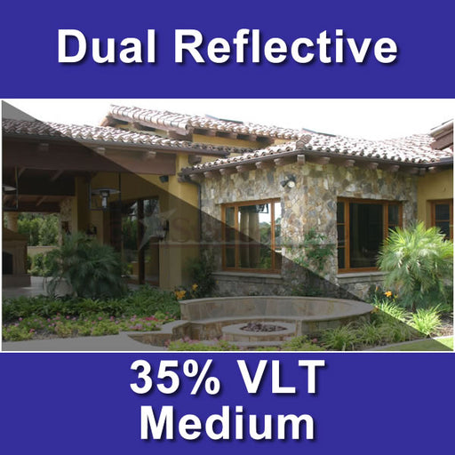 Dual Reflective Window Tinting Film