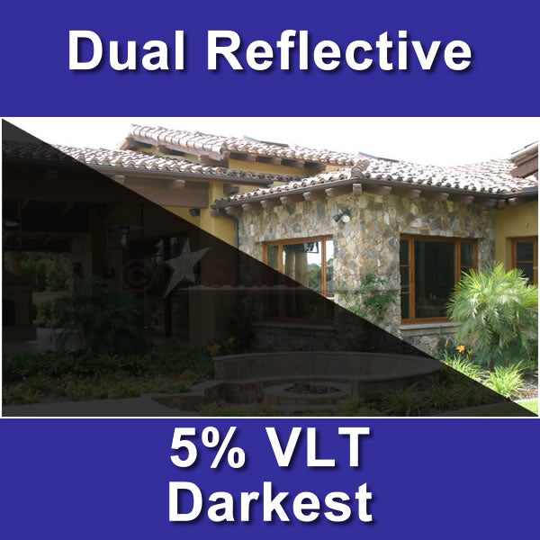 Dual Reflective Window Tinting Film