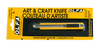 Olfa Yellow Handle Stainless Steel Knife