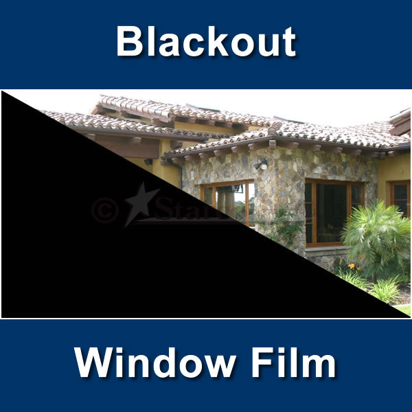 Blackout Window Tinting Film