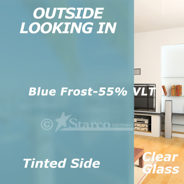 Blue Frost Window Tinting Film