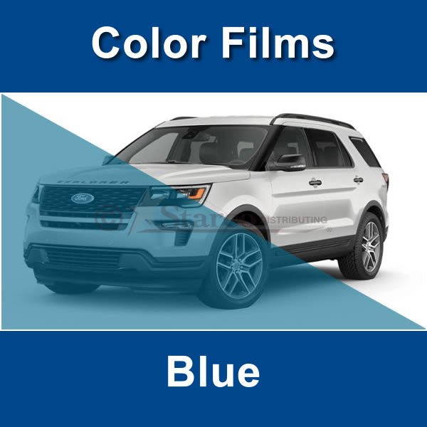 Blue Color Window Tinting Film