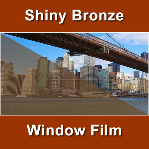 Shiny Bronze Color Window Tinting Film