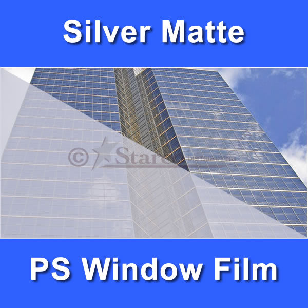 Silver Matte Window Tinting Film