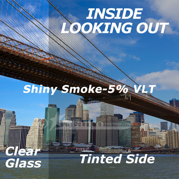 Shiny Smoke Window Tinting Film