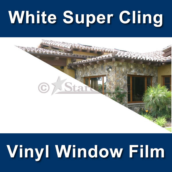 Super Cling Vinyl Window Tinting Film